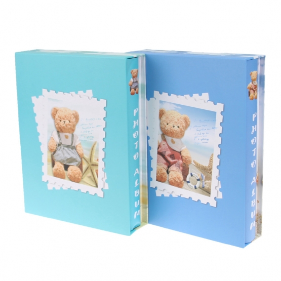 Fotóalbum mackó - tenger 200 fényképhez