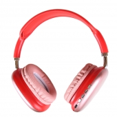 Vezeték nélküli fejhallgató P9 piros