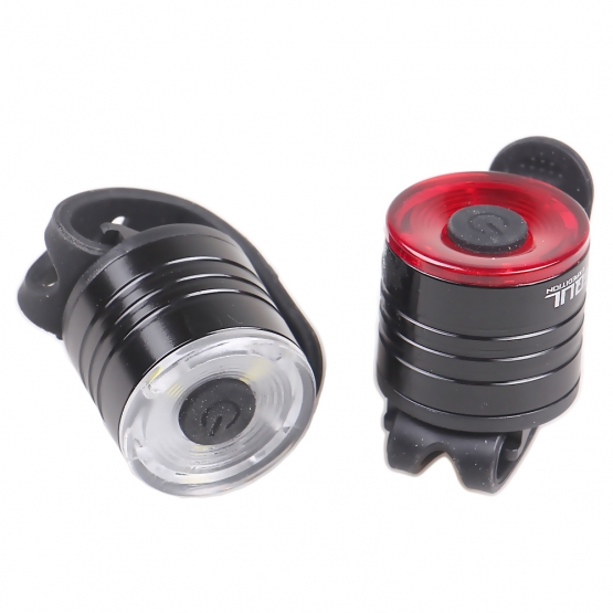 2 db LED szilikon kerékpárlámpa készlet