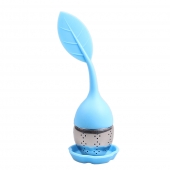 Szilikon teaszűrő – levél formájú