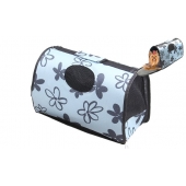 Összecsukható hordozható táska háziállatok számára – kék