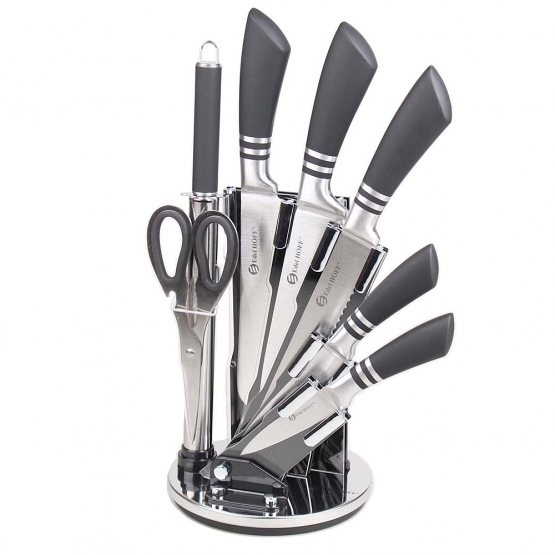 Késkészlet forgatható tartóval EH-6523