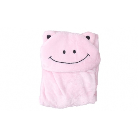 Happy Baby gyerek takaró, rózsaszín – béka