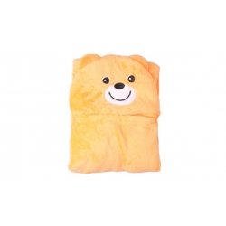 Happy Baby gyerek takaró, narancssárga – mackó