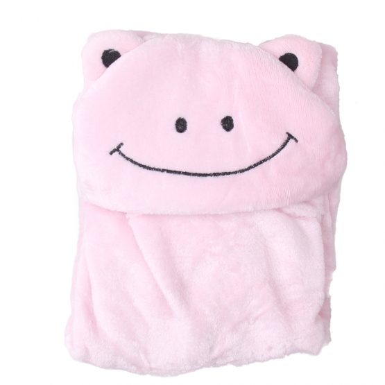 Happy Baby gyerek takaró, rózsaszín – béka