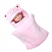 Happy Baby gyerek takaró, rózsaszín – béka