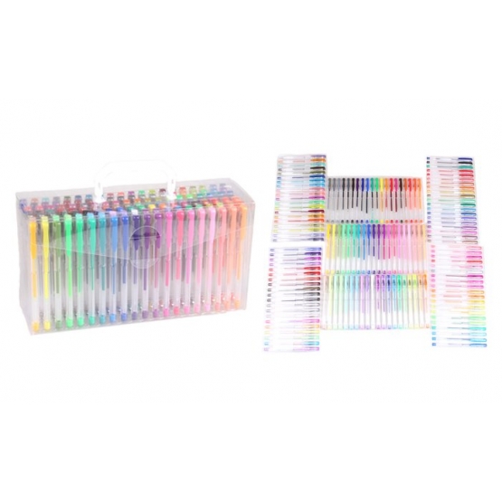 Színes gél tollak – 140 db