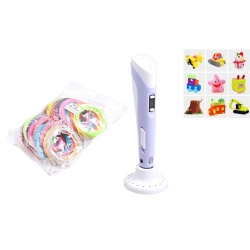 3D toll LCD kijelzővel – kék