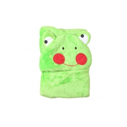 Happy Baby gyerek takaró zöld – béka arccal
