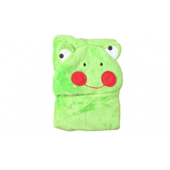 Happy Baby gyerek takaró zöld – béka arccal