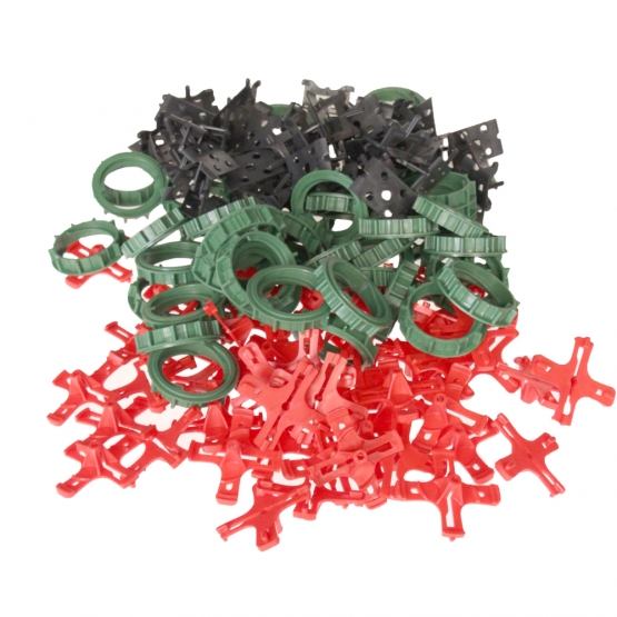 Burkolat- és csempekiegyenlítő rendszer – 50 db