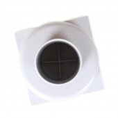 Padlóösszefolyó  100x100x120 mm