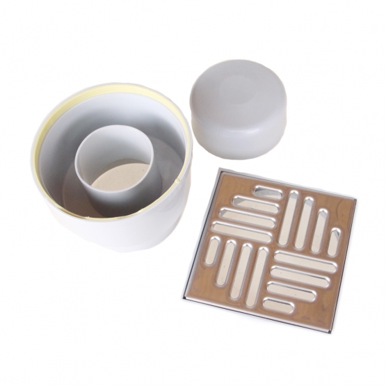 Padlóösszefolyó 150x150x130 mm