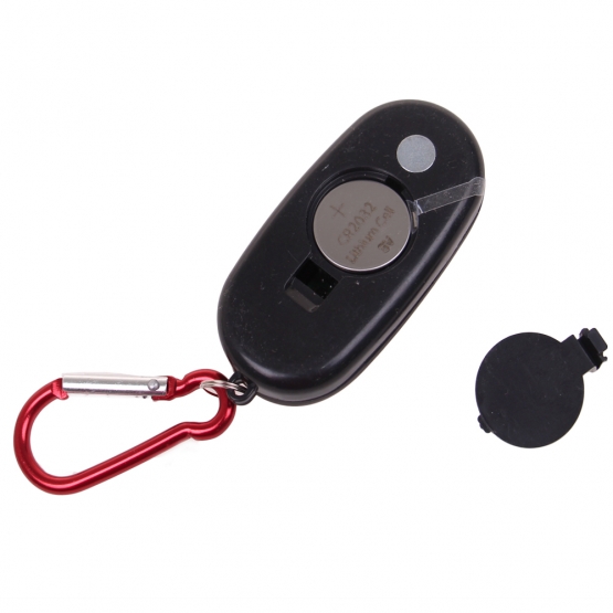 LED ZSEBLÁMPA KARABINERREL PIROS