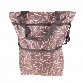 BEVÁSÁRLÓ TÁSKA KEREKEKKEL BARNA