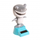 Szoláris táncoló dekoráció cápa kék