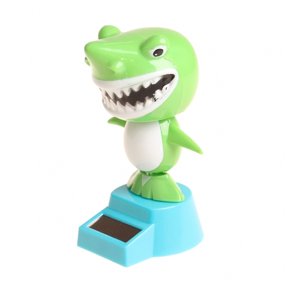 Szoláris táncoló dekoráció cápa kék