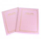 Fotóalbum 200 fényképhez, rózsaszín, típus A