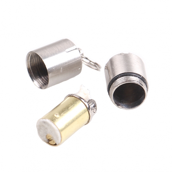 Mini benzines öngyújtó – ezüst