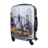 Kéményfalú bőrönd készlet  (Taxi) – 3 db