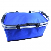 Termo összecsukható bevásárlókosár fedővel kék