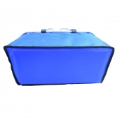 Termo összecsukható bevásárlókosár fedővel kék