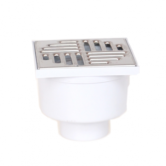 Függőleges padlóösszefolyó 150x150x130 mm