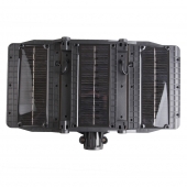 Összecsukható napelemes LED lámpa mozgásérzékelővel