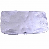 Összecsukható esernyő a szélvédő védelmére