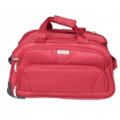 Gurulós utazótáska MRZM piros, közepes méretű