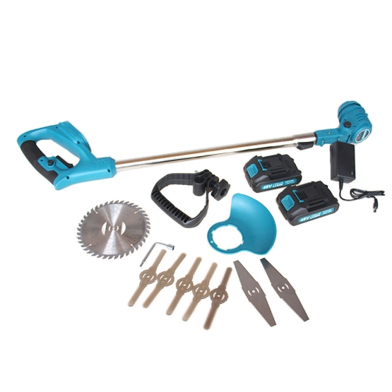 Hayami 48V akkumulátoros fűnyíró – kék