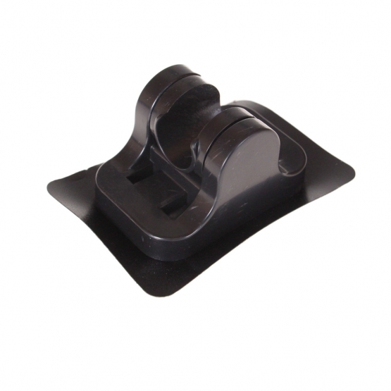 Zuhanyfej tömlővel 1,5 m fekete