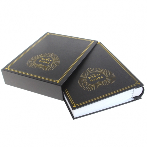 Fotóalbum 200 fényképhez fekete, típus F