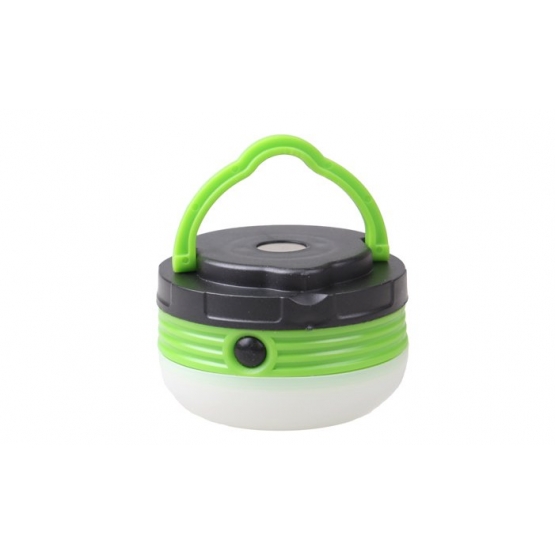 Multifunkciós kempinglámpa zöld