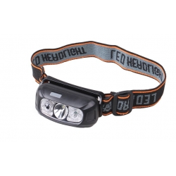 Outdoor LED fejlámpa fekete