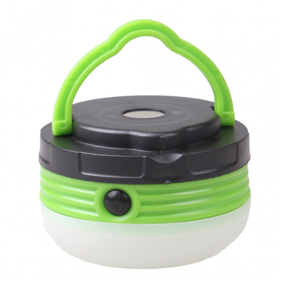 Multifunkciós kempinglámpa zöld