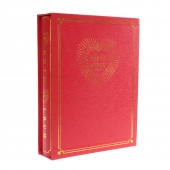 Fotóalbum 200 fényképhez piros, típus F