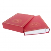 Fotóalbum 200 fényképhez piros, típus F