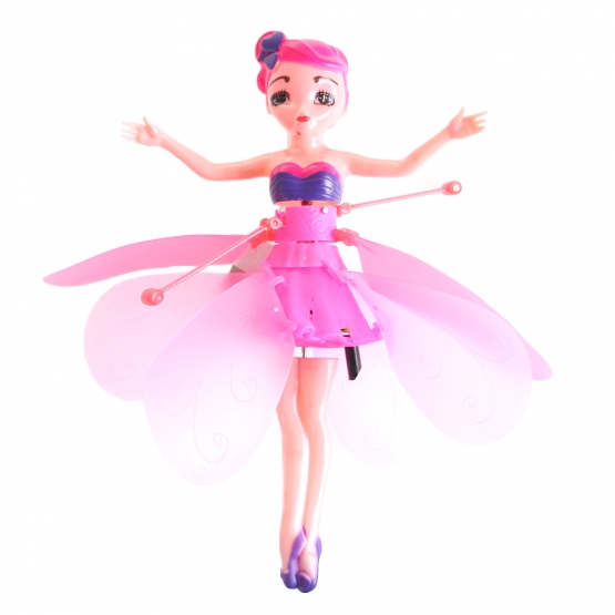 Varázslatos repülő tündér rózsaszín