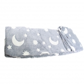 Világító takaró szürke