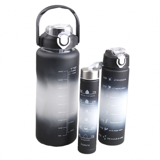 3 darabos ivópalack készlet fekete