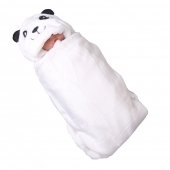 Happy Baby fehér babatakaró – panda