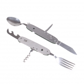 JIN BIN LI multifunkciós kemping evőeszköz – zöld