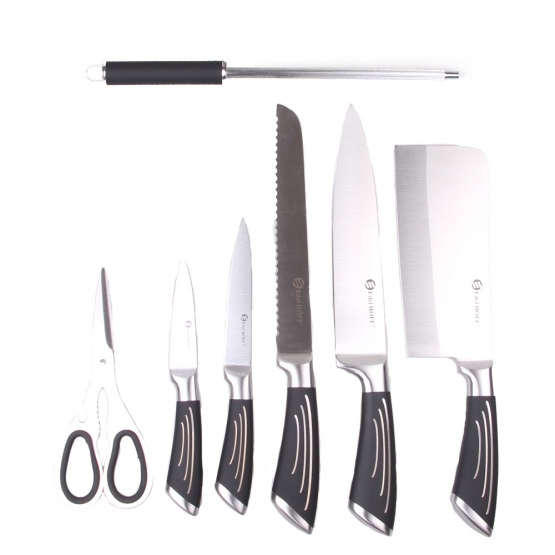 Késkészlet forgó állvánnyal EH-6544