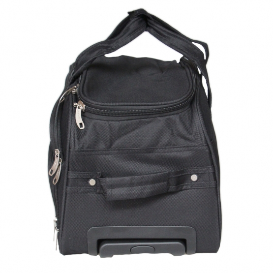 Gurulós utazótáska MRZM fekete, kisméretű