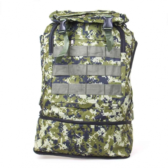 Terepmintás hátizsák 50 l zöld