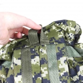 Terepmintás hátizsák 50 l zöld