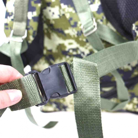 Terepmintás hátizsák 50 l zöld