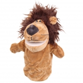 Plüss kesztyűbáb oroszlán