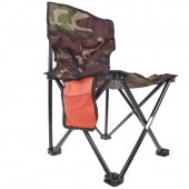 Összecsukható halászszék sötét khaki színben
